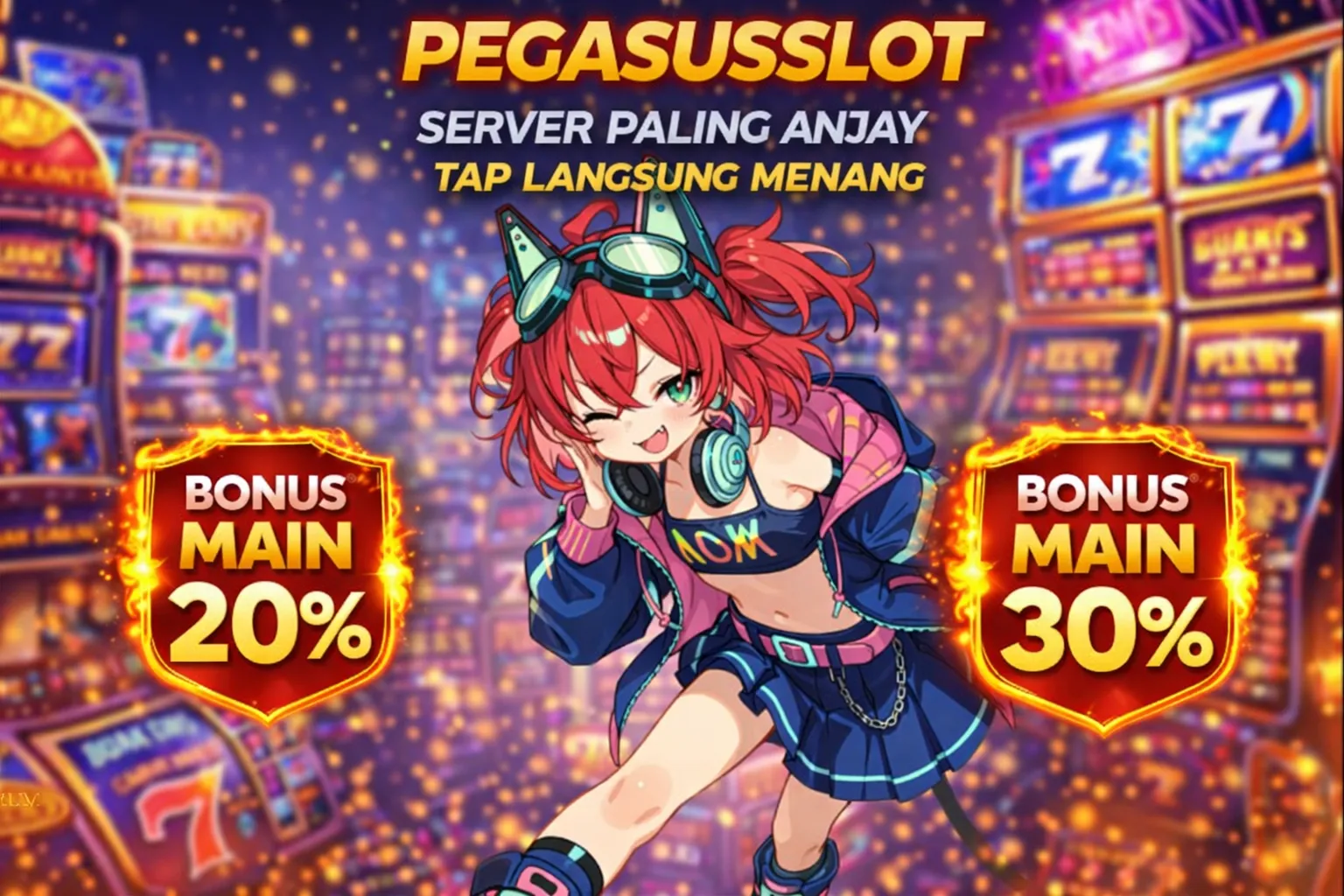 Galeri foto PEGASUSSLOT : Main di Portal Mesin Spin Vegas Terbaik Paling Gacor di Jakarta